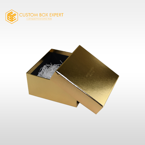Custom Gold Foil Boxes - Custom Box Expert